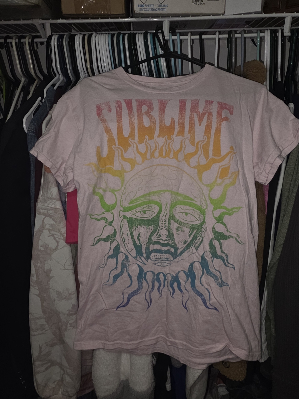 Buckle Light Pink Sublime Sun Graphic Tee